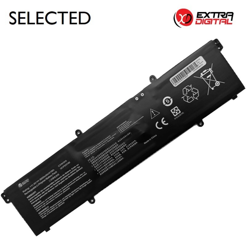 Notebook Battery ASUS C31N1915, 3600mAh, Extra Digital Selected