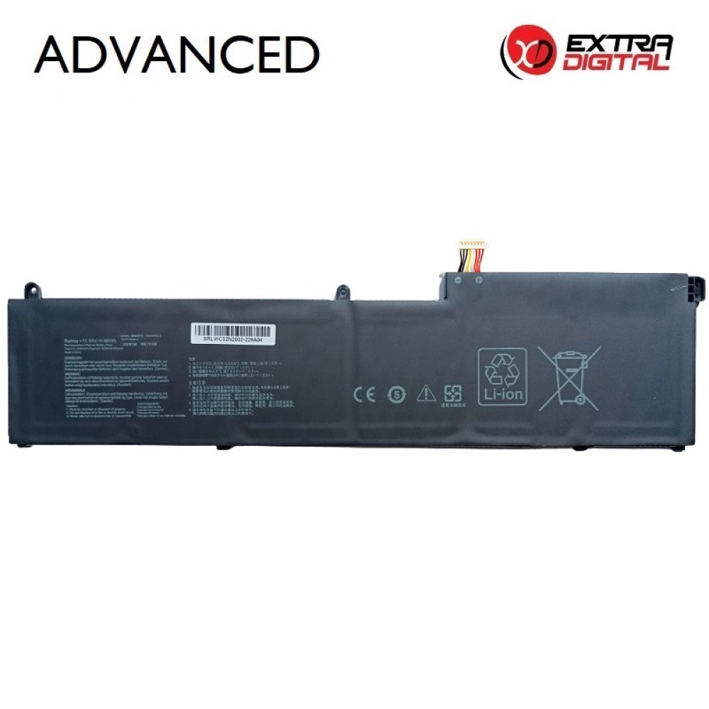 Notebook Battery ASUS C32N2002, 8230mAh, Extra Digital Advanced                                     