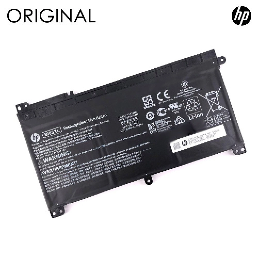 Notebook Battery HP BI03XL, 3440mAh, Original