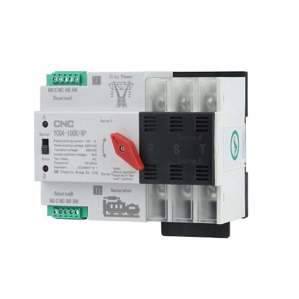 Automatic Transfer Switch CNC  3P 220V 100A