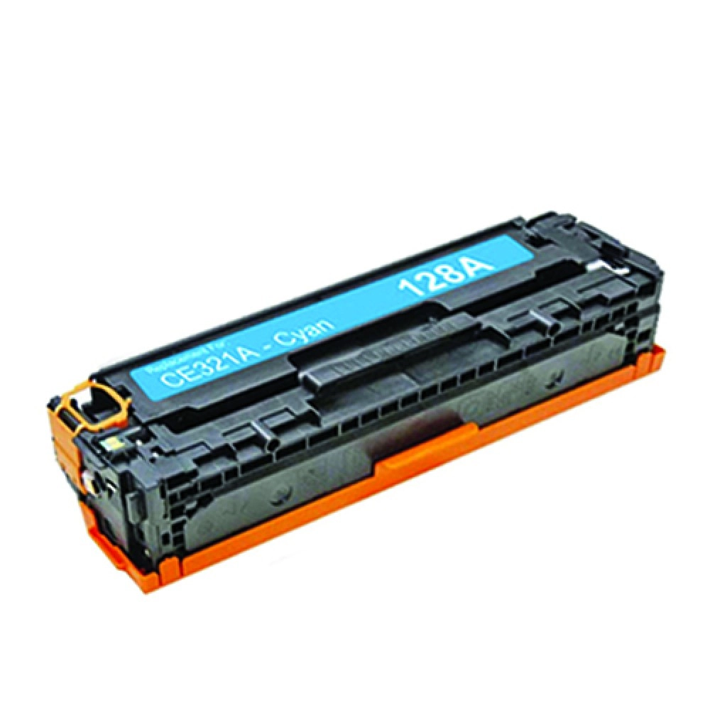 Compatible cartridge HP CE321A, Cyan