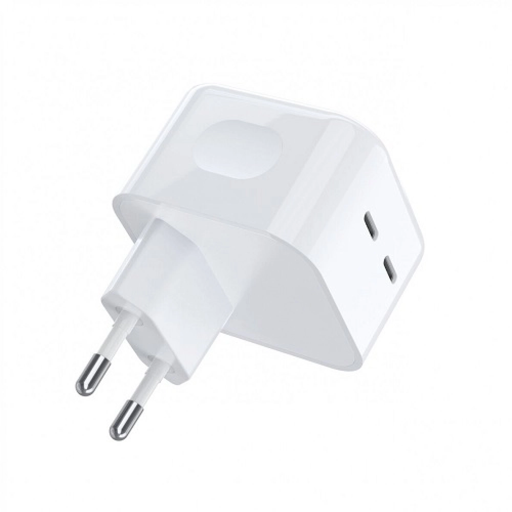 Charger CHOETECH 2x USB Type-C, 35W, PD3.0, Qc3.0