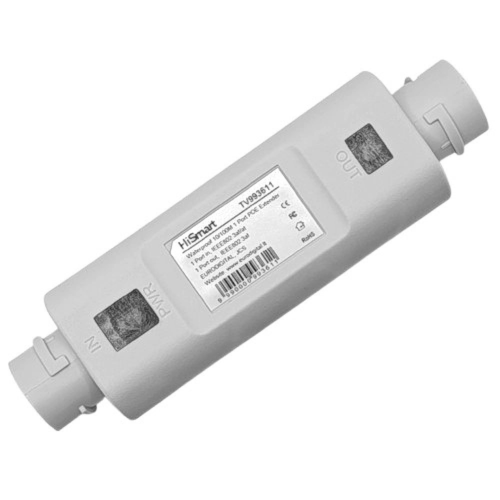 PoE 10/100M Extender 100m, IP66                                                                     