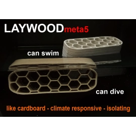 LayFilaments LAYWOODmeta5 Filament - 1.75mm - 250 g