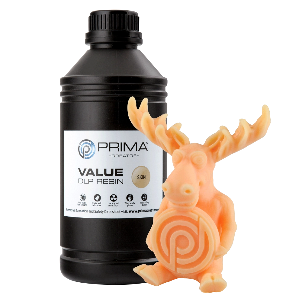PrimaCreator Value UV / DLP Resin - 1 kg - Skin