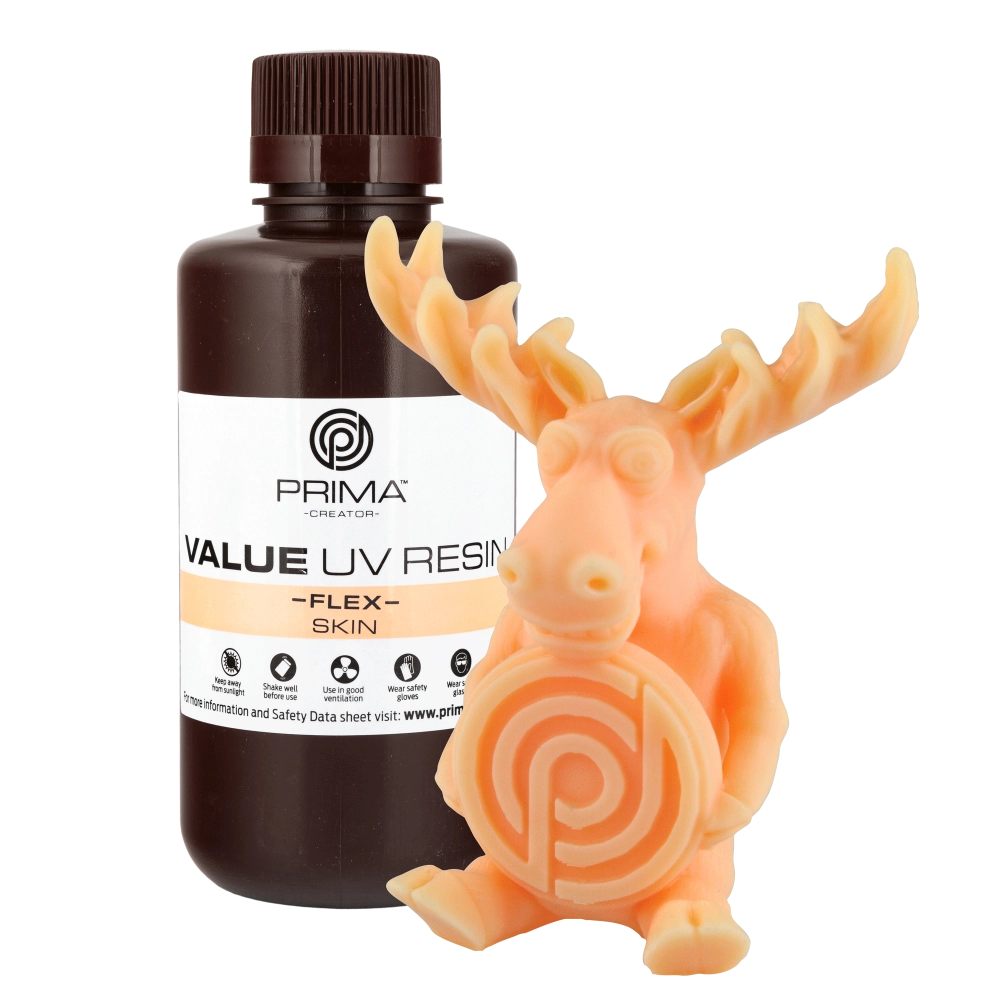 PrimaCreator Value Flex UV Resin - 500 g - Skin