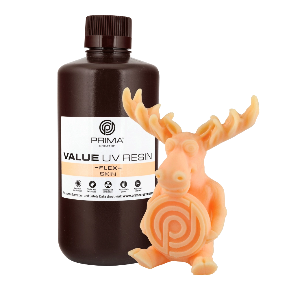 PrimaCreator Value Flex UV Resin - 1 kg - Skin