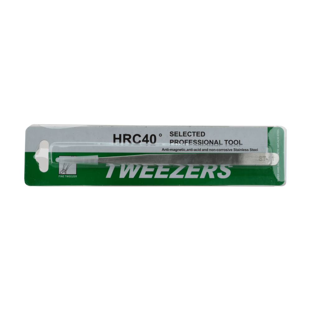 Stainless Steel Tweezers - Straight