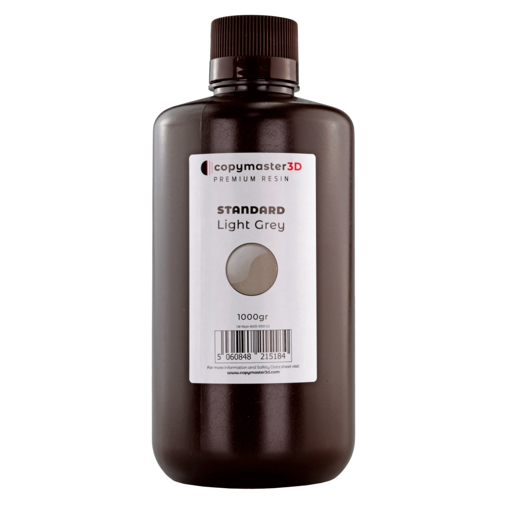 Copymaster3D Standard UV Resin - 1 kg - Light Grey