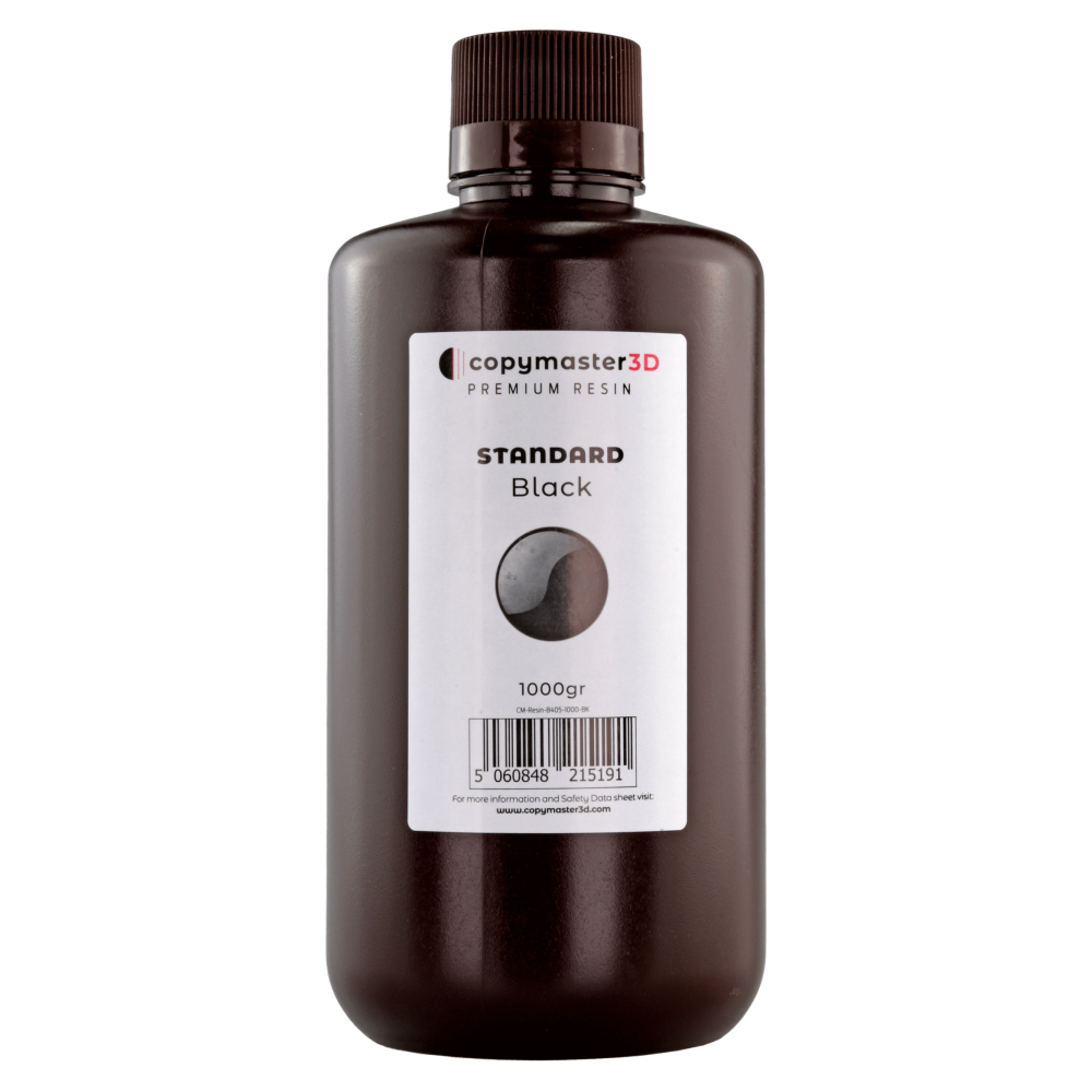 Copymaster3D Standard UV Resin - 1 kg - Black