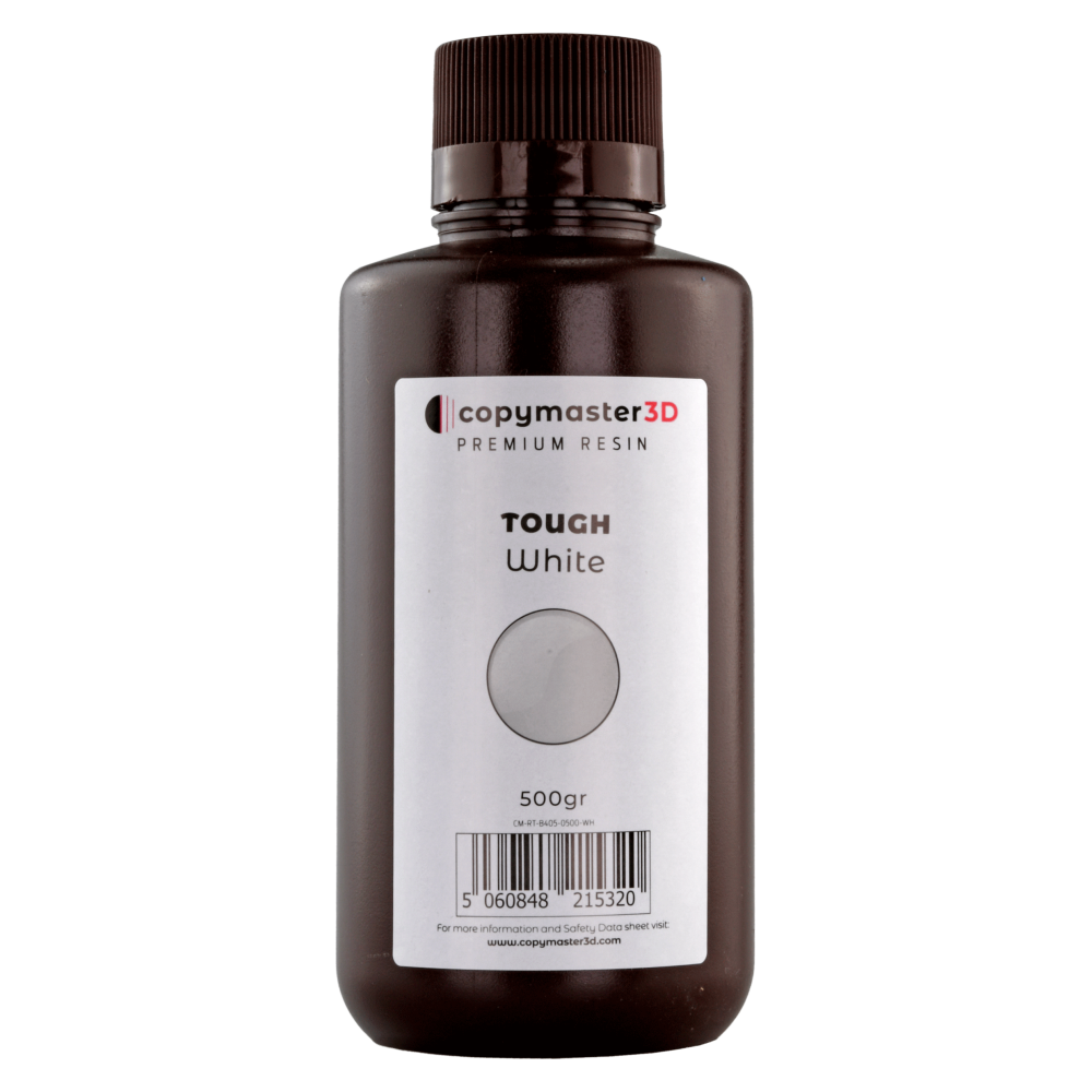 Copymaster3D Tough UV ABS Like Resin - 500 g - White