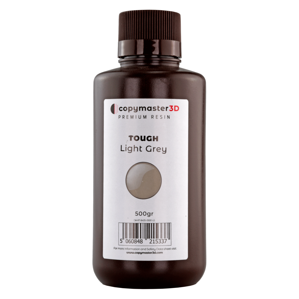 Copymaster3D Tough UV ABS Like Resin - 500 g - Light Grey