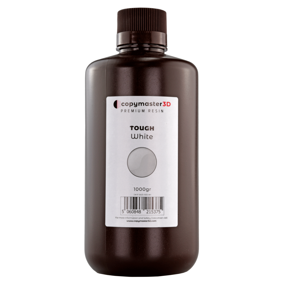 Copymaster3D Tough UV ABS Like  Resin - 1 kg - White