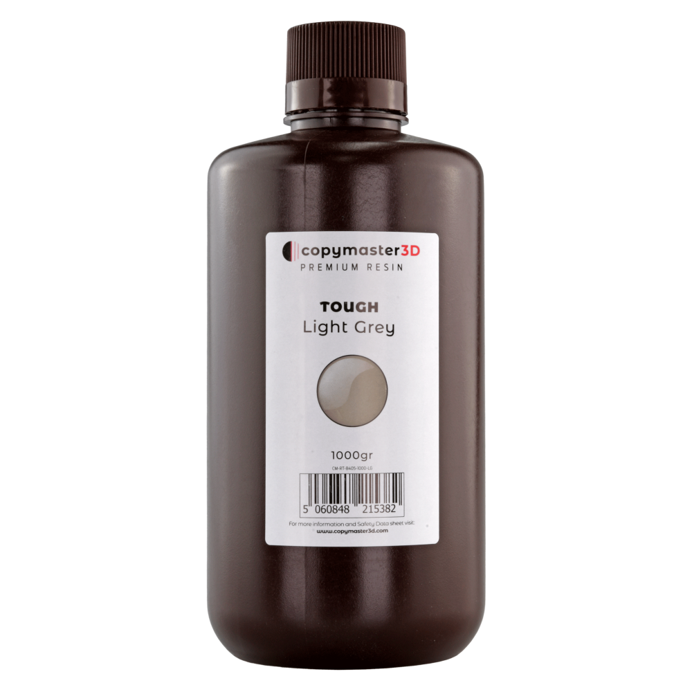 Copymaster3D Tough UV ABS Like  Resin - 1 kg - Light Grey