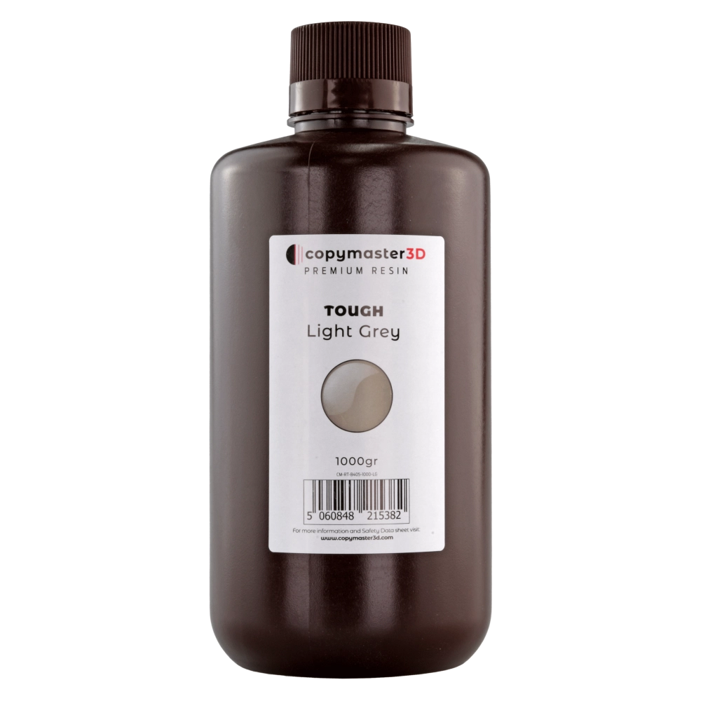 Copymaster3D Tough UV ABS Like  Resin - 1 kg - Light Grey