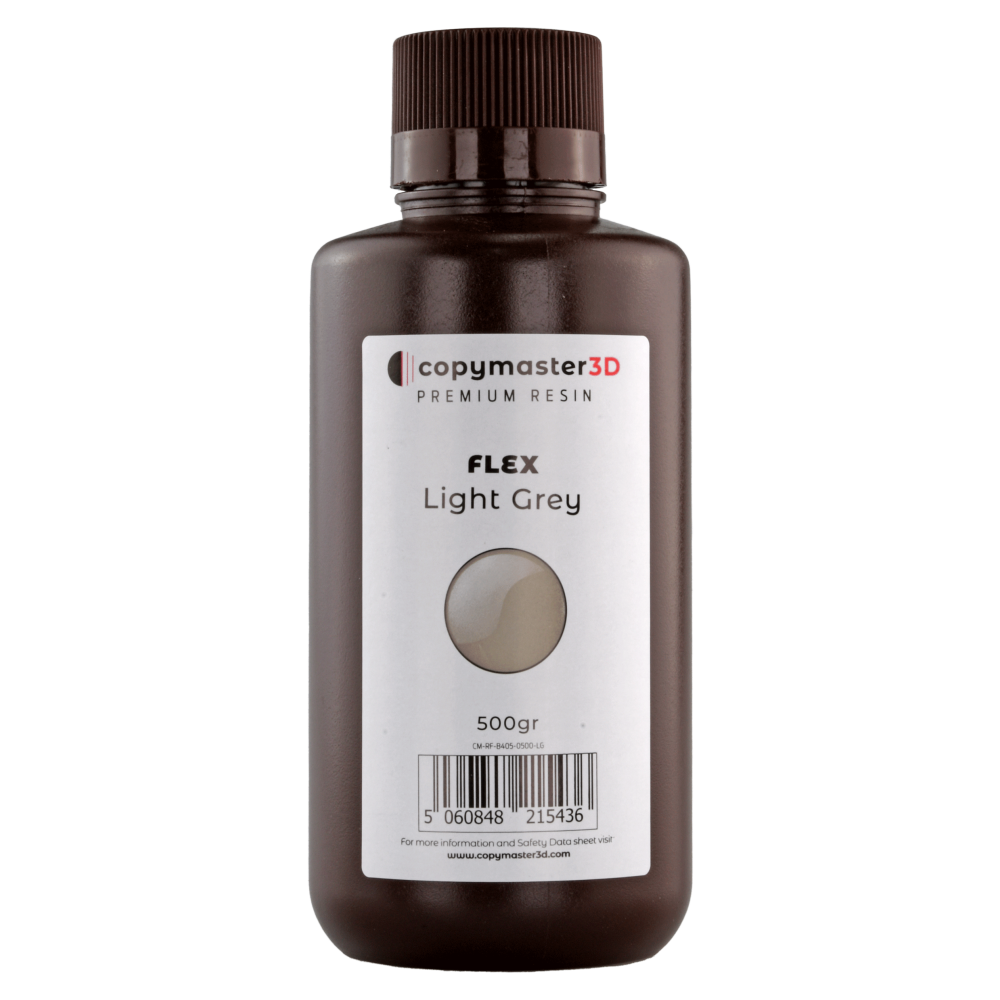 Copymaster3D Flex UV Resin - 500 g - Light Grey
