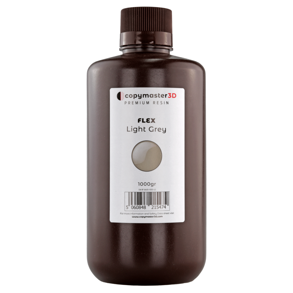 Copymaster3D Flex UV Resin - 1 kg - Light Grey