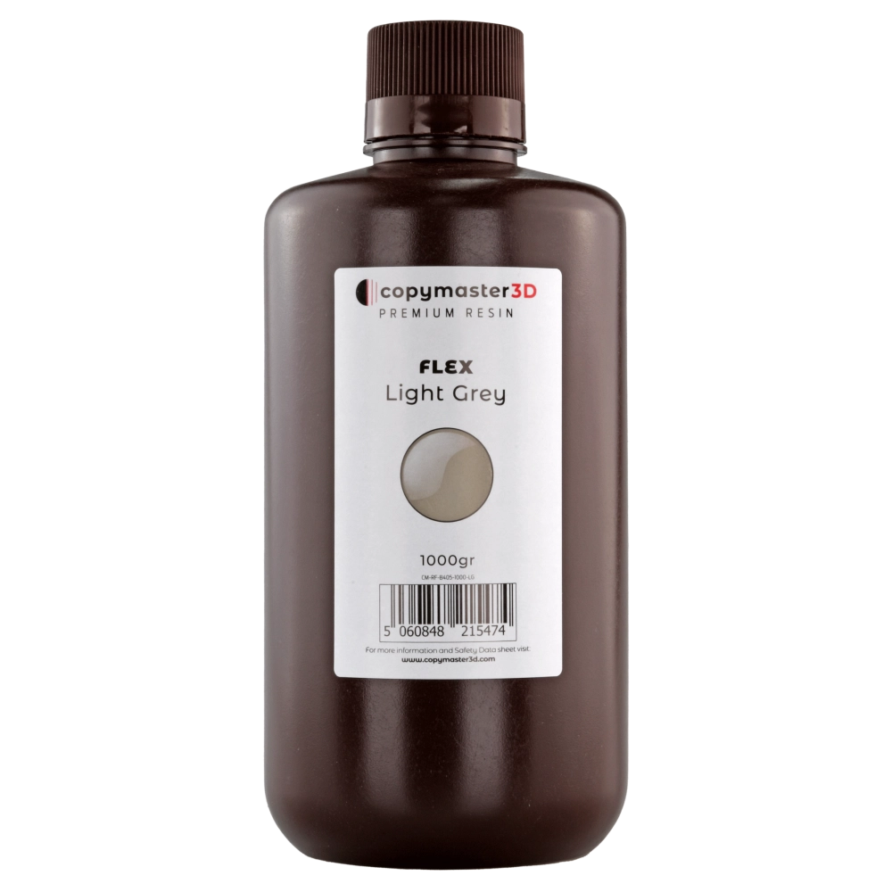 Copymaster3D Flex UV Resin - 1 kg - Light Grey