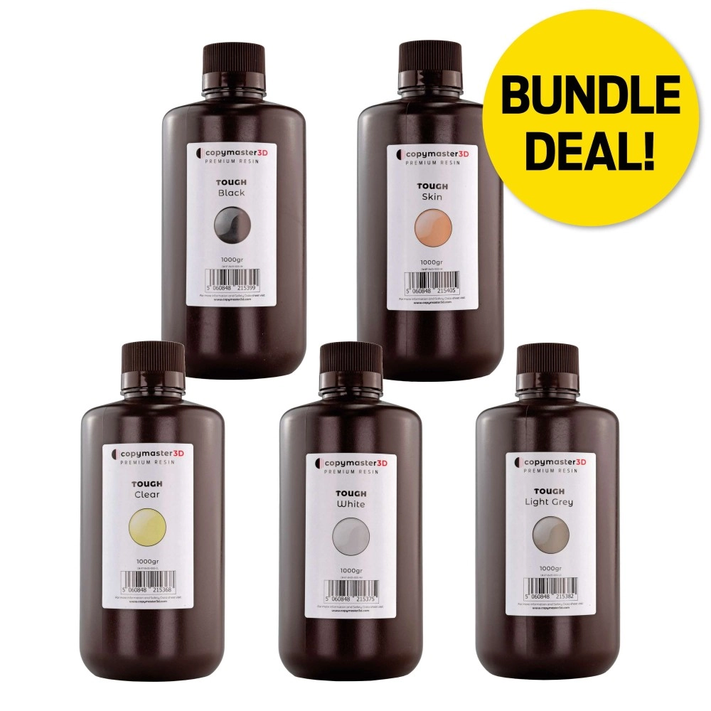 Copymaster3D Tough UV Resin - Bundle Deal!