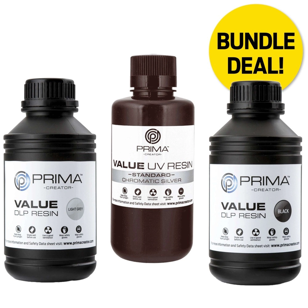 PrimaCreator Value UV / DLP Resin - Bundle Deal!