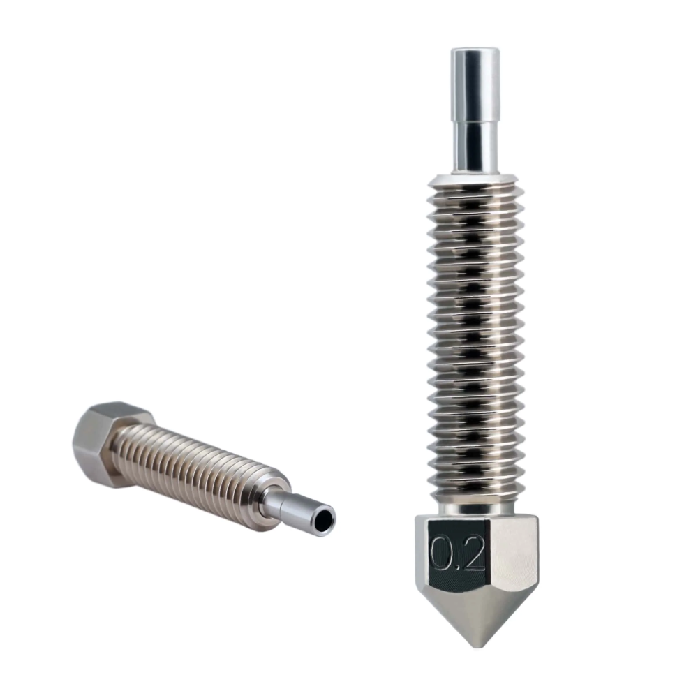 Micro Swiss Brass Plated Wear Resistant Nozzle for FlowTech™ Hotend