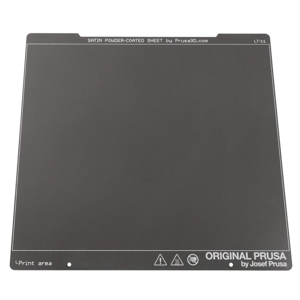 Satin Powder-coated Print Sheet Prusa i3 MK3/S/+, i3 MK2.5/S