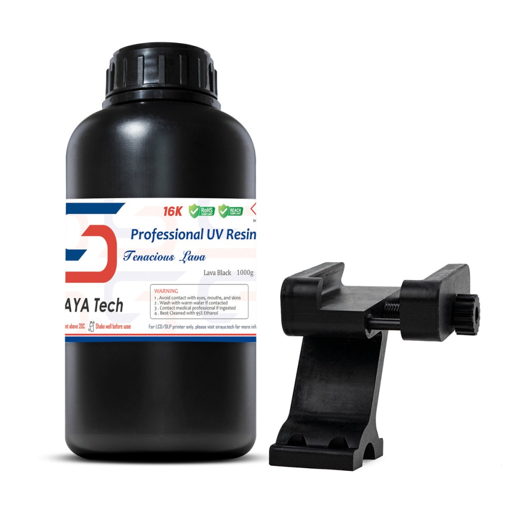 Siraya Tech -Tenacious Lava Black-1KG Resin