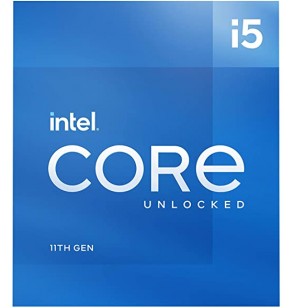 CPU|INTEL|Desktop|Core i5|i5-11600K|3900 MHz|Cores 6|12MB|Socket LGA1200|125 Watts|GPU UHD 750|BOX|BX8070811600KSRKNU