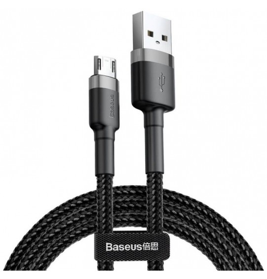 Baseus Cafule, Kaabel, juhe USB Male - MicroUSB Male, 2.4A, 1.0m - Must-Hall