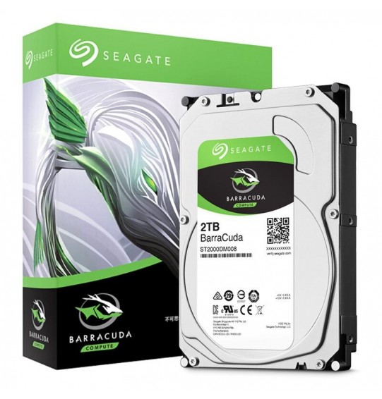 Seagate BarraCuda 1TB 7200RPM SATA III 64MB