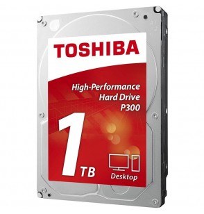 Toshiba HDD P300 1TB 3.5" S3 7200rpm 64MB HDWD110